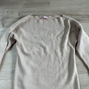 XS beige sweater pink Lily.